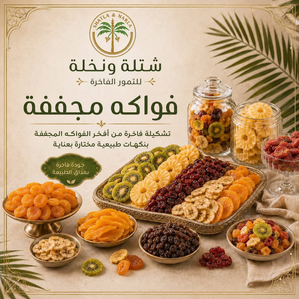 فواكه مجففة